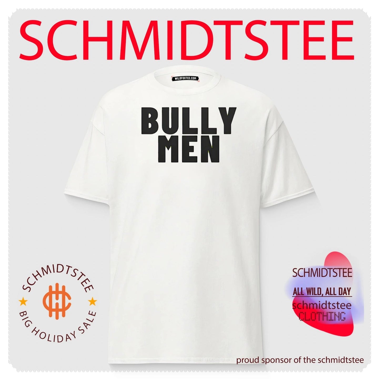 Bully Men simple text shirt