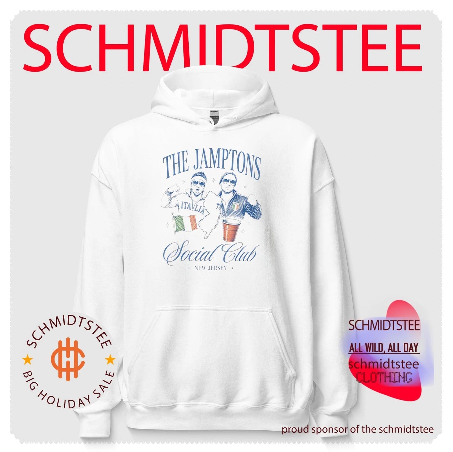 The Jamptons Social Club New Jersey Italian American shirt