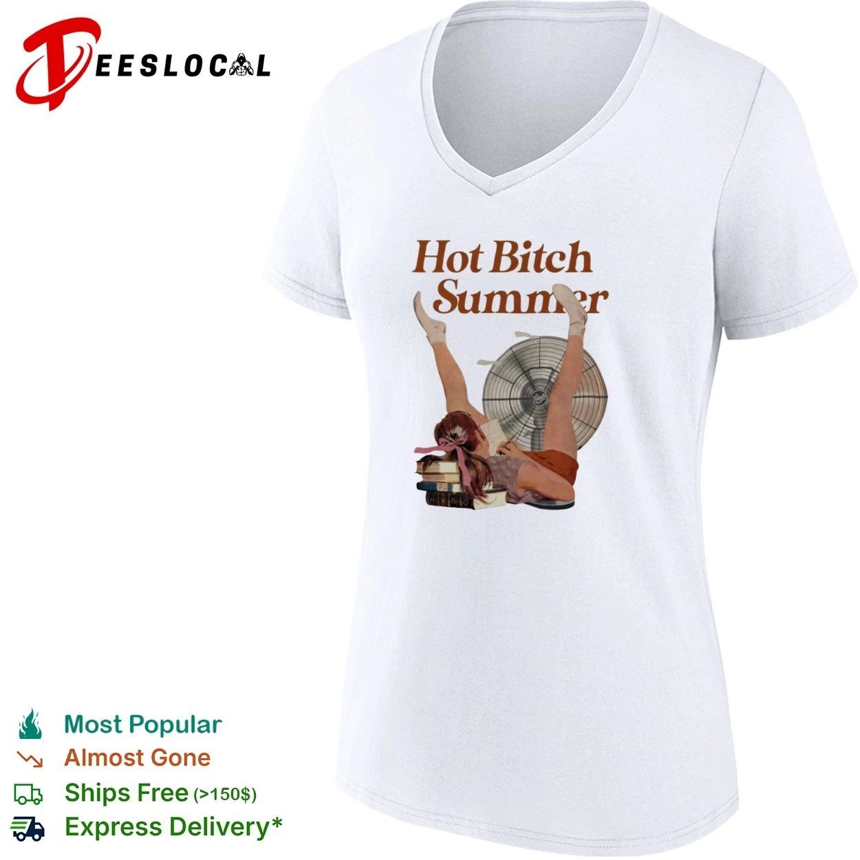 Bitch Summer retro aesthetic T-shirt