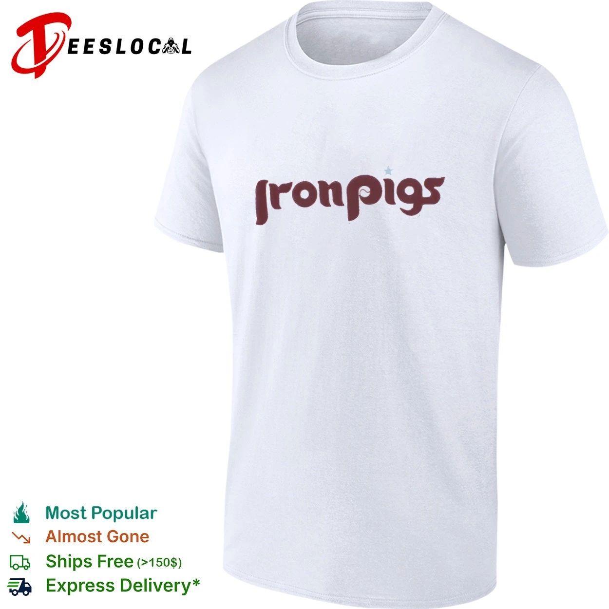 IronPigs Lehigh Valley IronPigs Minor League Baseball T-shirt