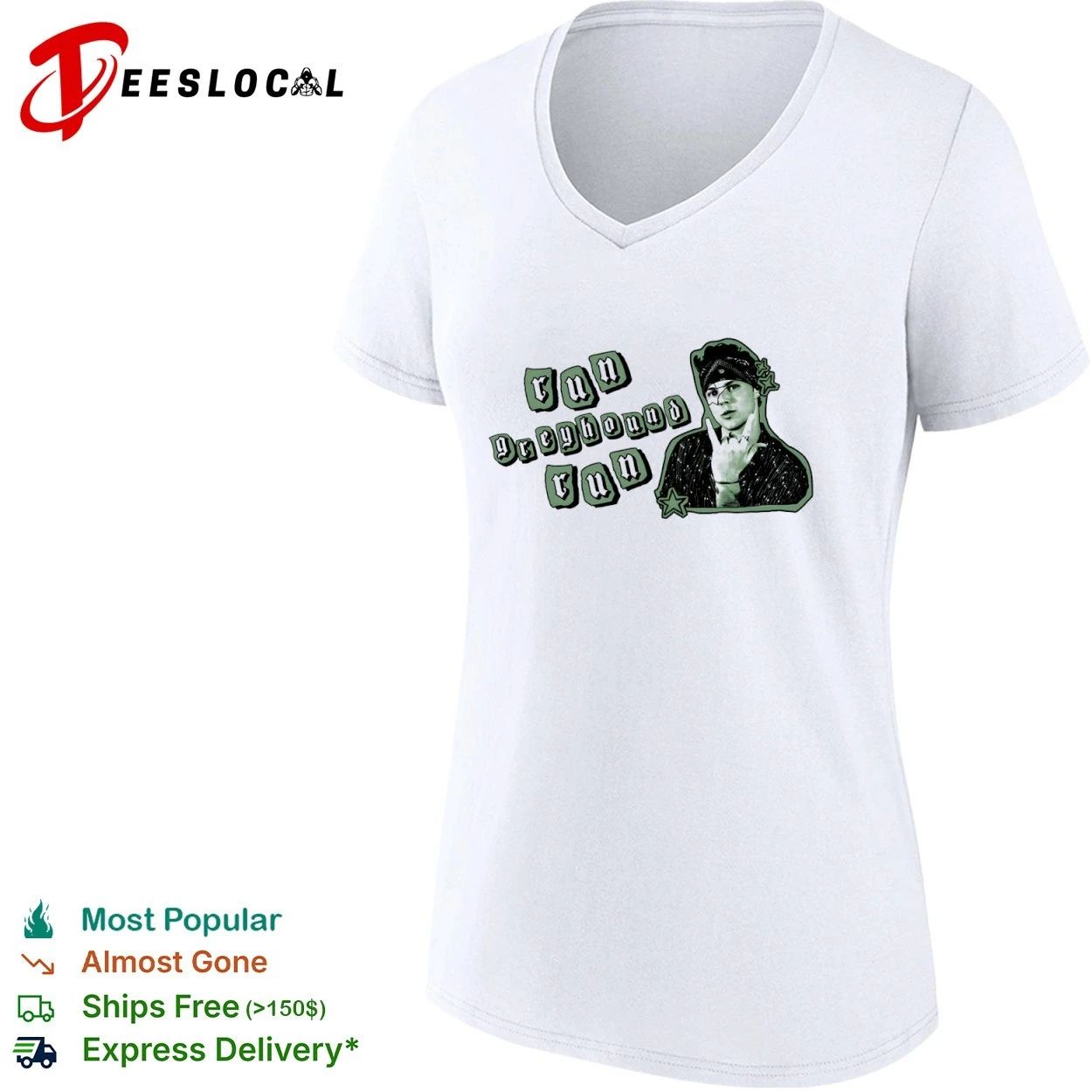 Luke Hemmings Run Greyhound Run 5 Seconds of Summer T-shirt