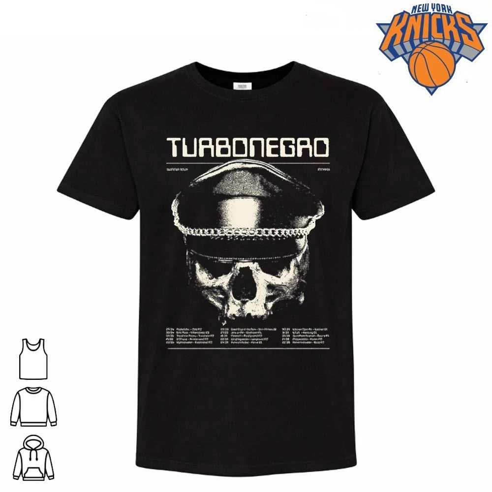 Turbonegro Skull Summer Tour Rock Band Merch Shirt