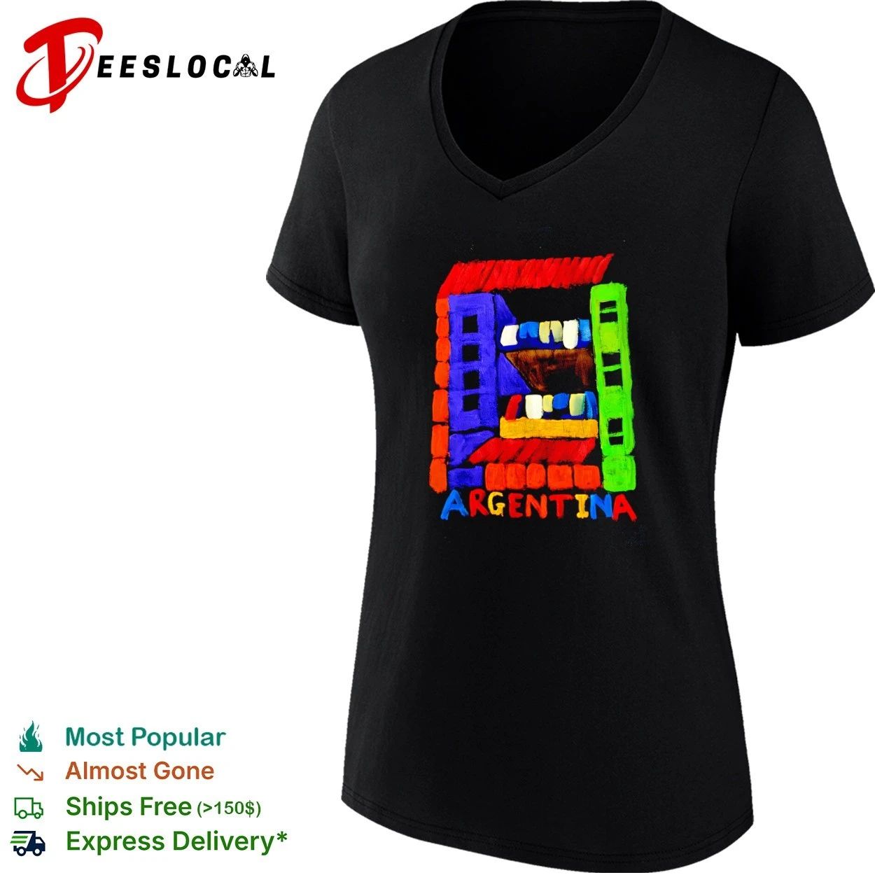 Argentina Abstract Art South America Travel T-shirt