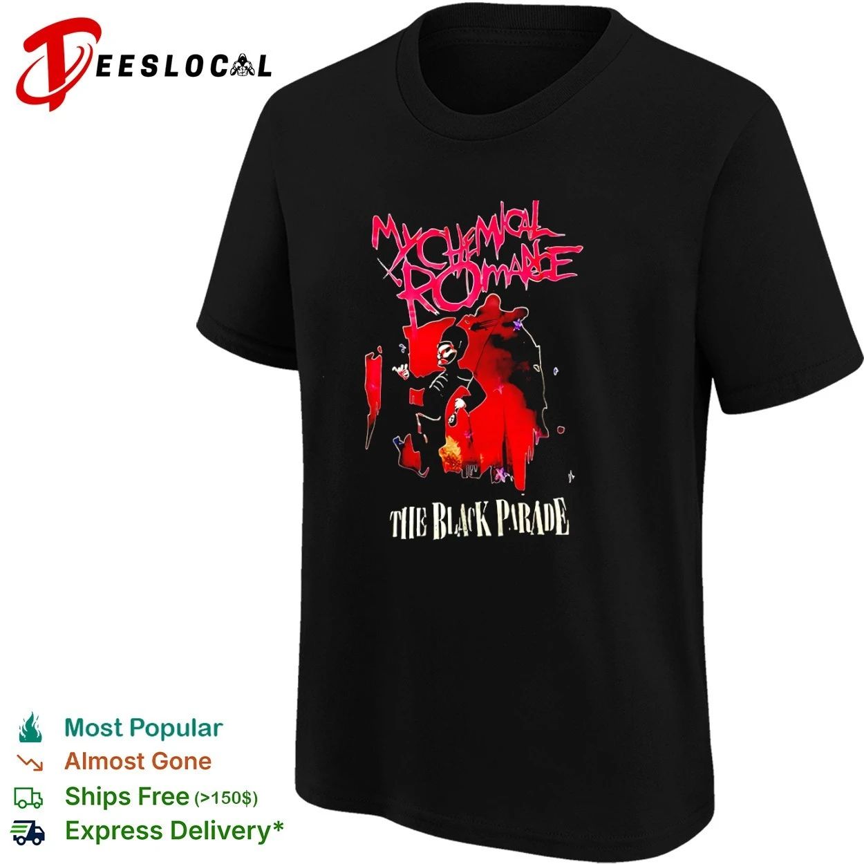 My Chemical Romance The Black Parade Gerard Way T-shirt