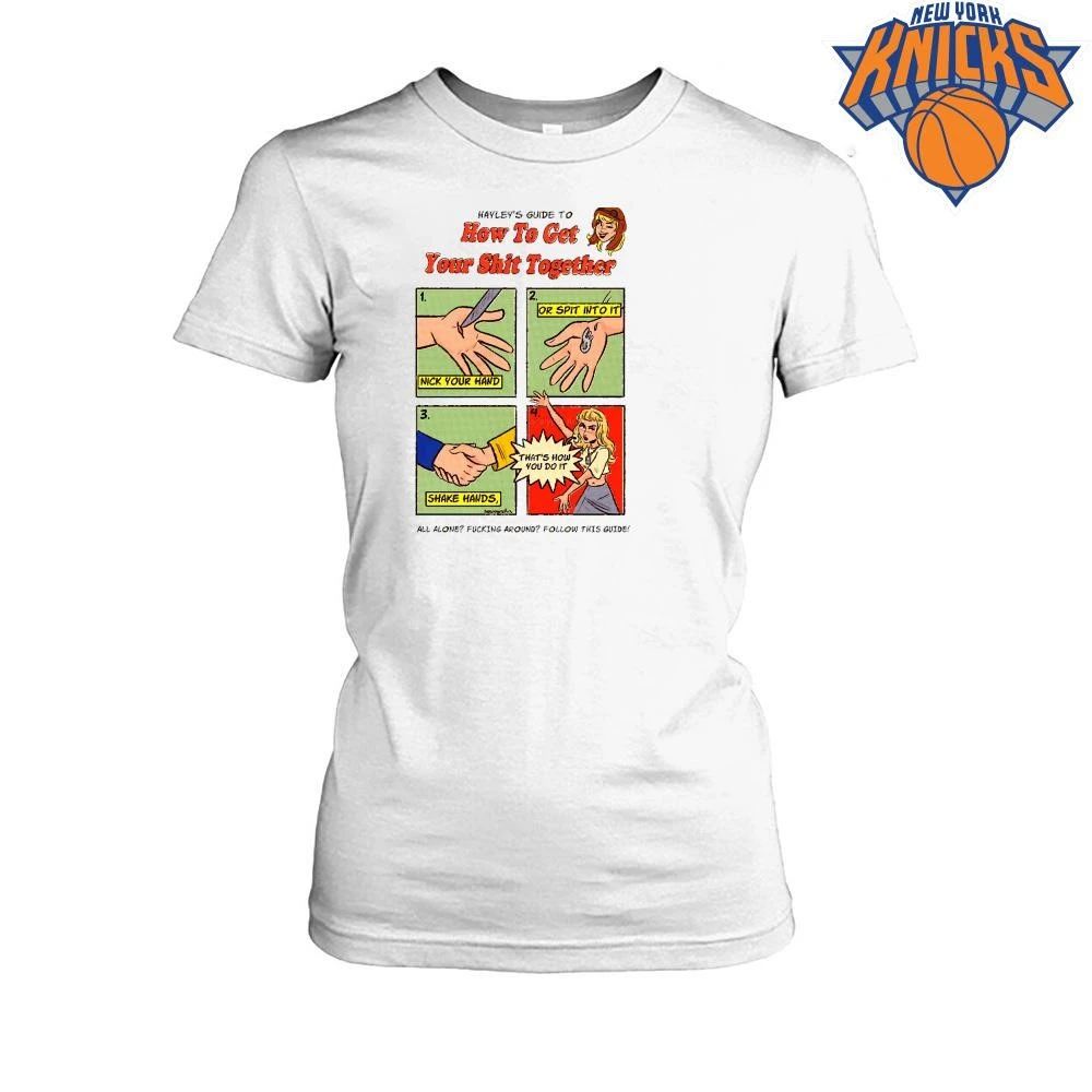 How To Get Your Shit Together Comic Guide T Shirt