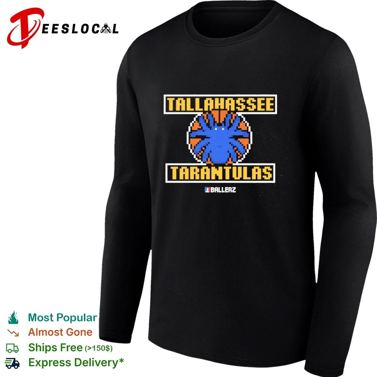 Tallahassee Tarantulas Ballerz basketball T-shirt