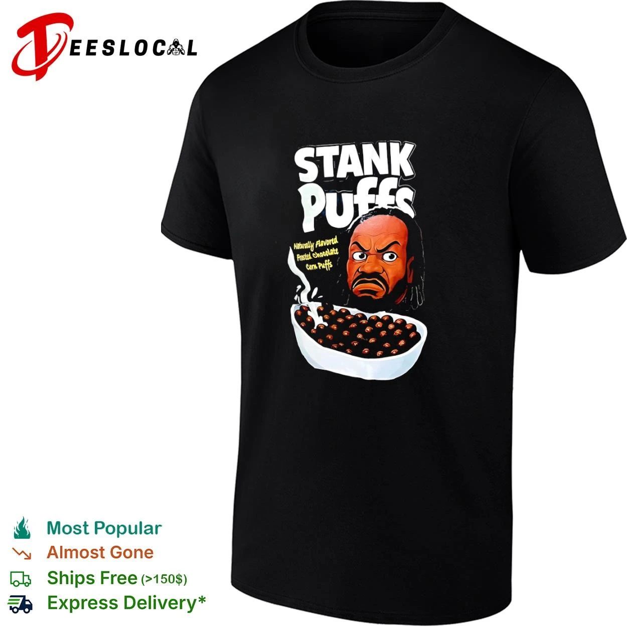 Stank Puffs Naturally Flavored Frosted Chocolate Corn Puffs T-shirt