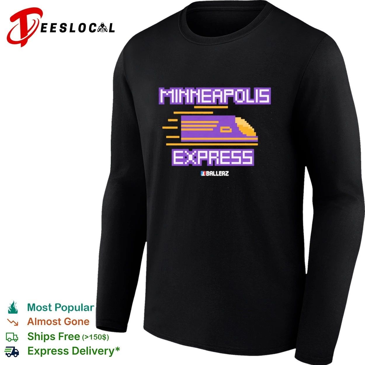 Minneapolis Express Ballerz Minnesota T-shirt