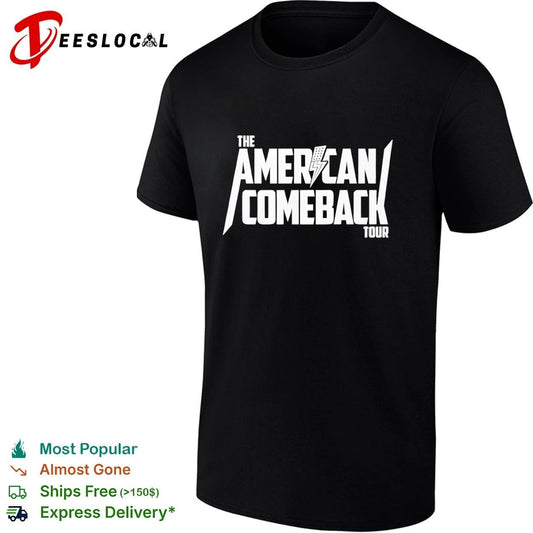 Charlie Kirk The American Comeback Tour T-shirt