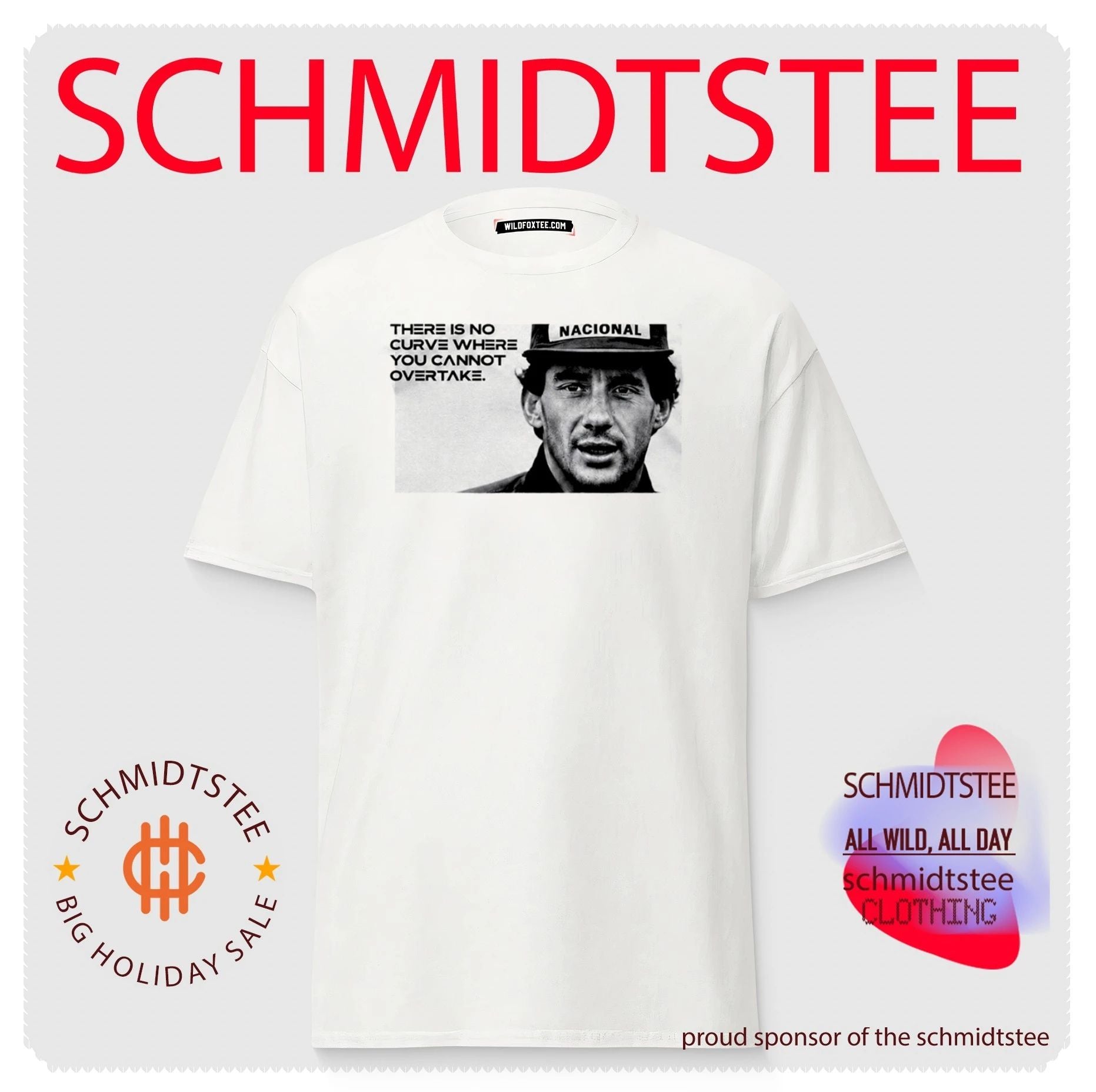 Neymar Ayrton Senna No Curve Where You Cannot Overtake Shirt