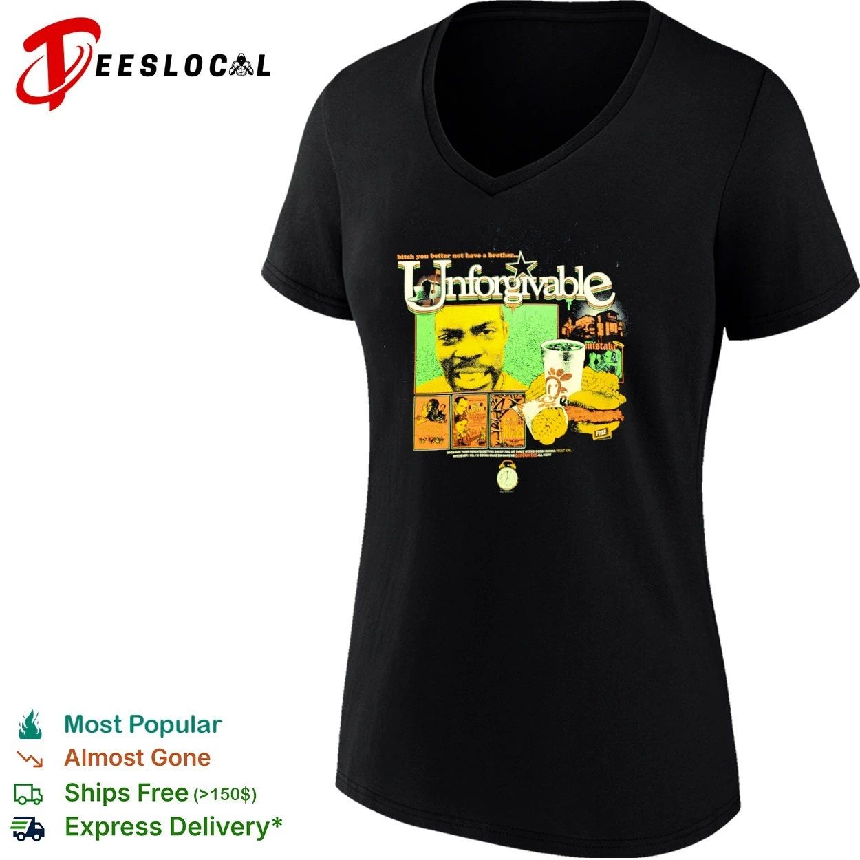 Unforgivable Bitch You Better Not Have a Brother Chick-fil-A T-shirt