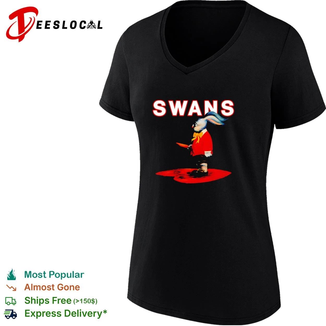 Swans Rabbit with Carrot Michael Gira T-shirt