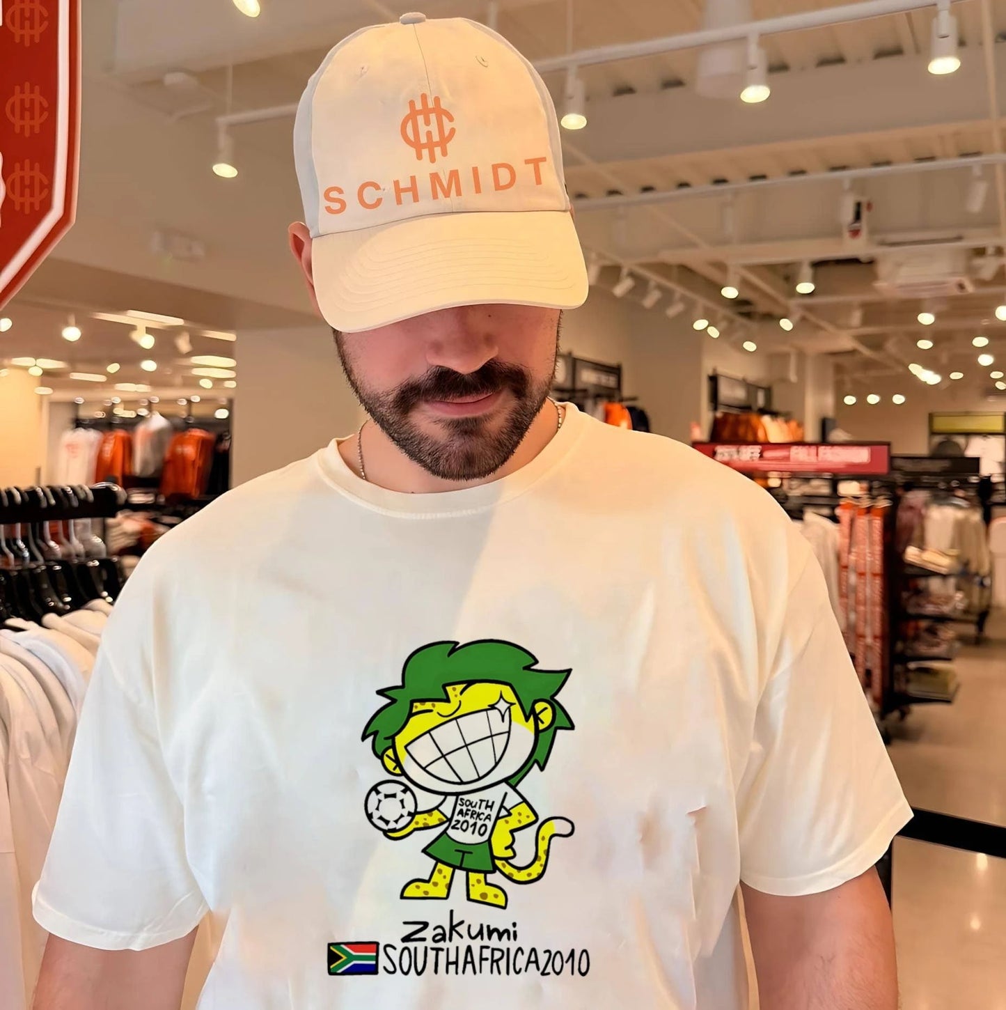Zakumi South Africa 2010 World Cup Mascot shirt