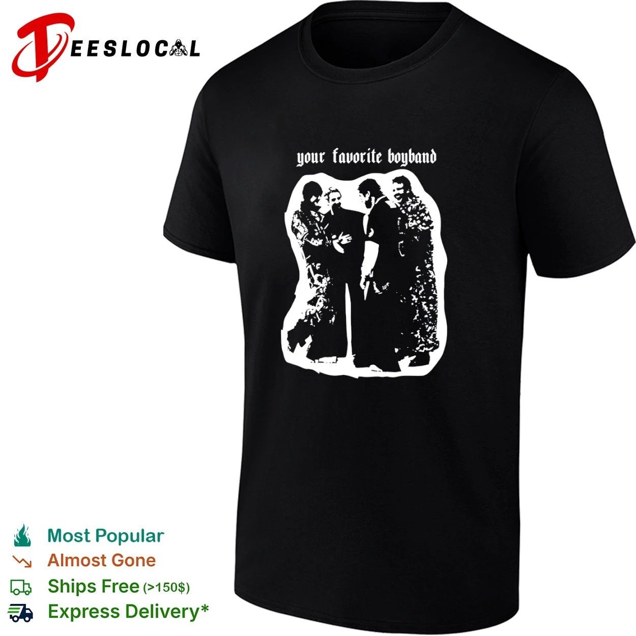 Your Favorite Boyband music group band T-shirt