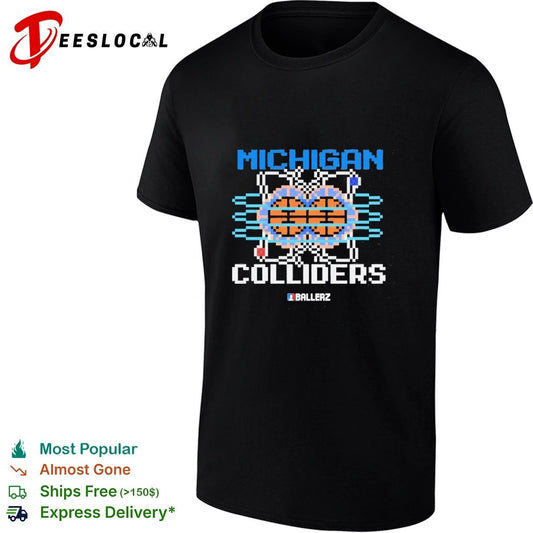 Michigan Colliders Ballerz basketball T-shirt