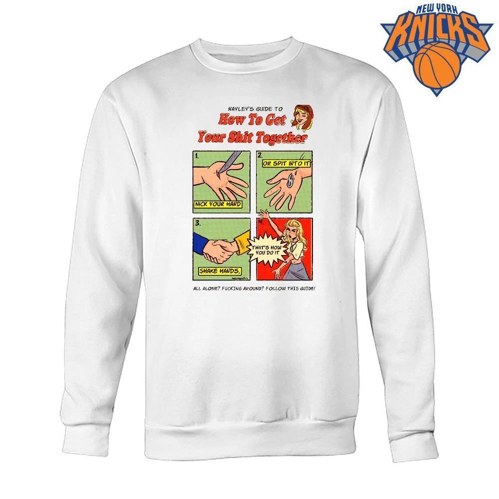 How To Get Your Shit Together Comic Guide T Shirt