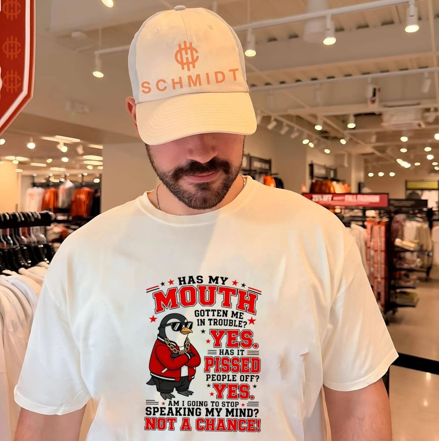 Has my mouth gotton me in trouble yes has it pissed people off yes am I going to stop speaking my mind not a chance shirt