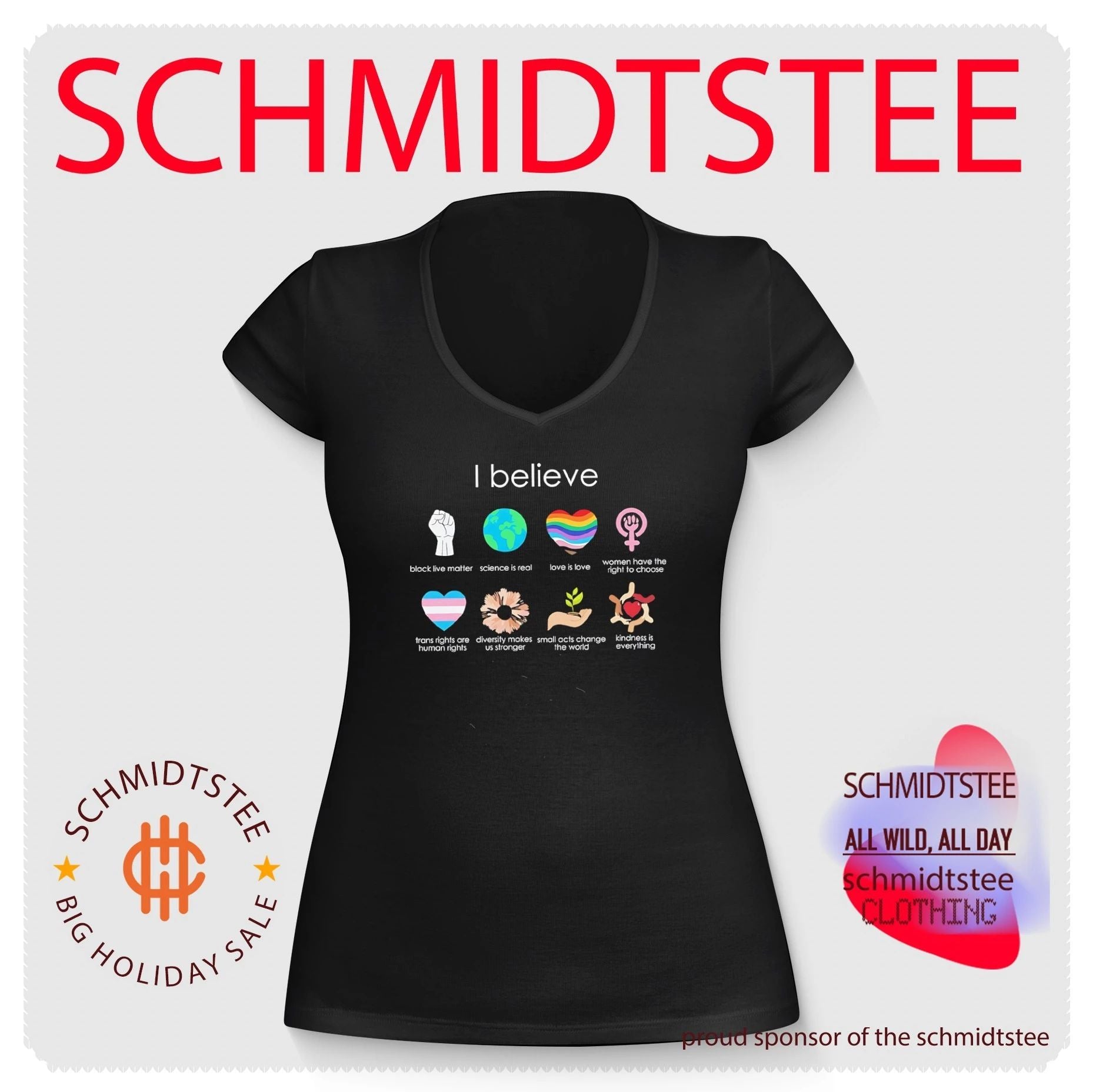 I belive graphic shirt