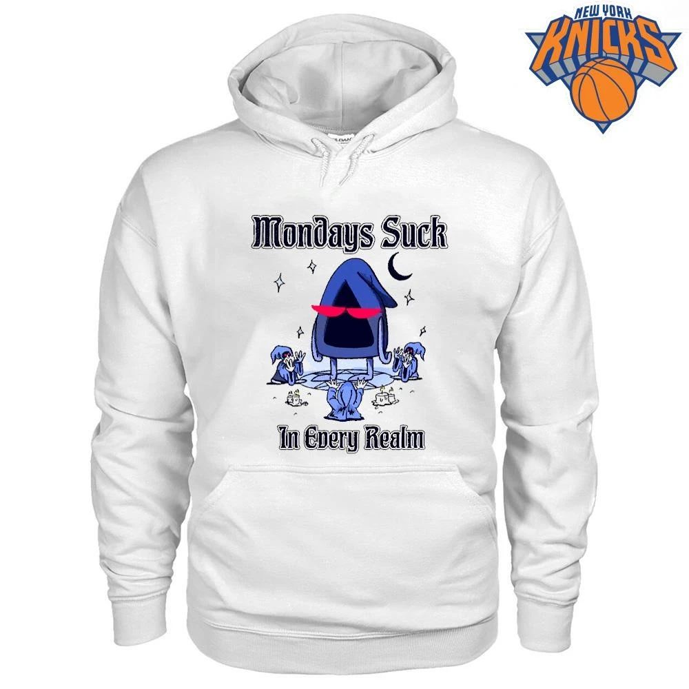 Mondays Suck In Every Realm Cult Wizard Funny Meme Shirt
