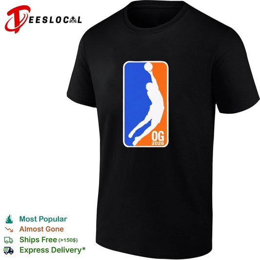 OG 2026 Basketball Dunk sports T-shirt