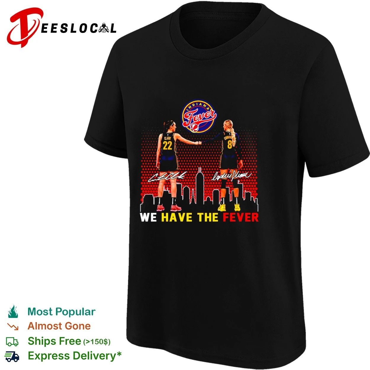 Caitlin Clark and Sophie Cunningham Indiana Fever We Have the Fever shirt