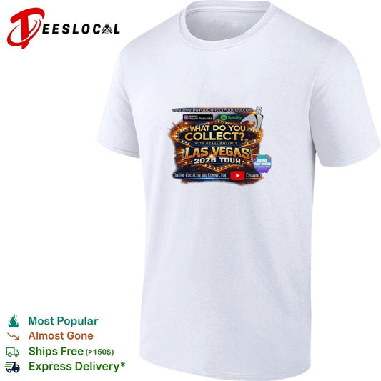 What Do You Collect With Pauliewizwit Las Vegas 2026 Tour T-shirt