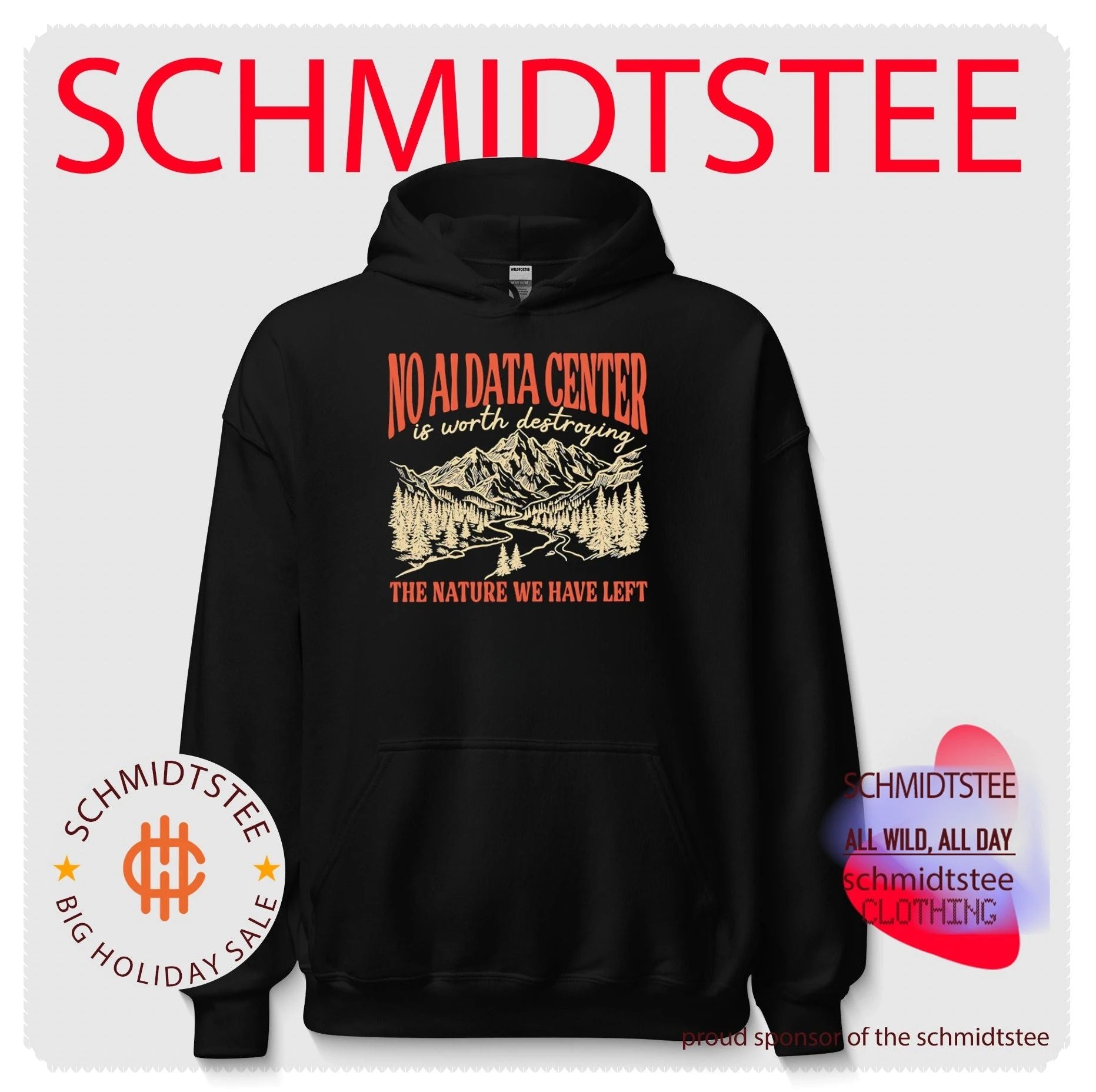 No AI data center is worth destroying the nature we have left shirt
