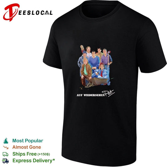 Auf Wiedersehen Pet Cast British Comedy T-shirt