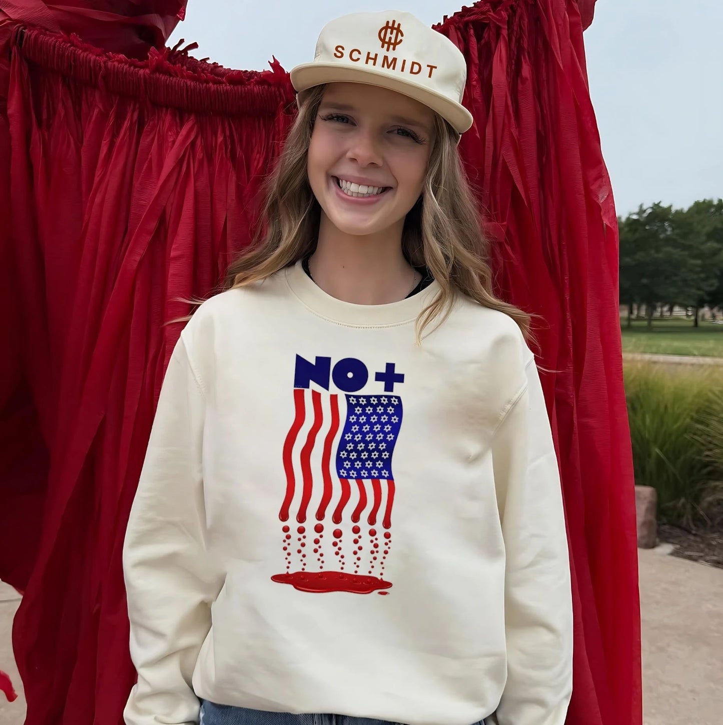 American the melting Nation USA flag shirt