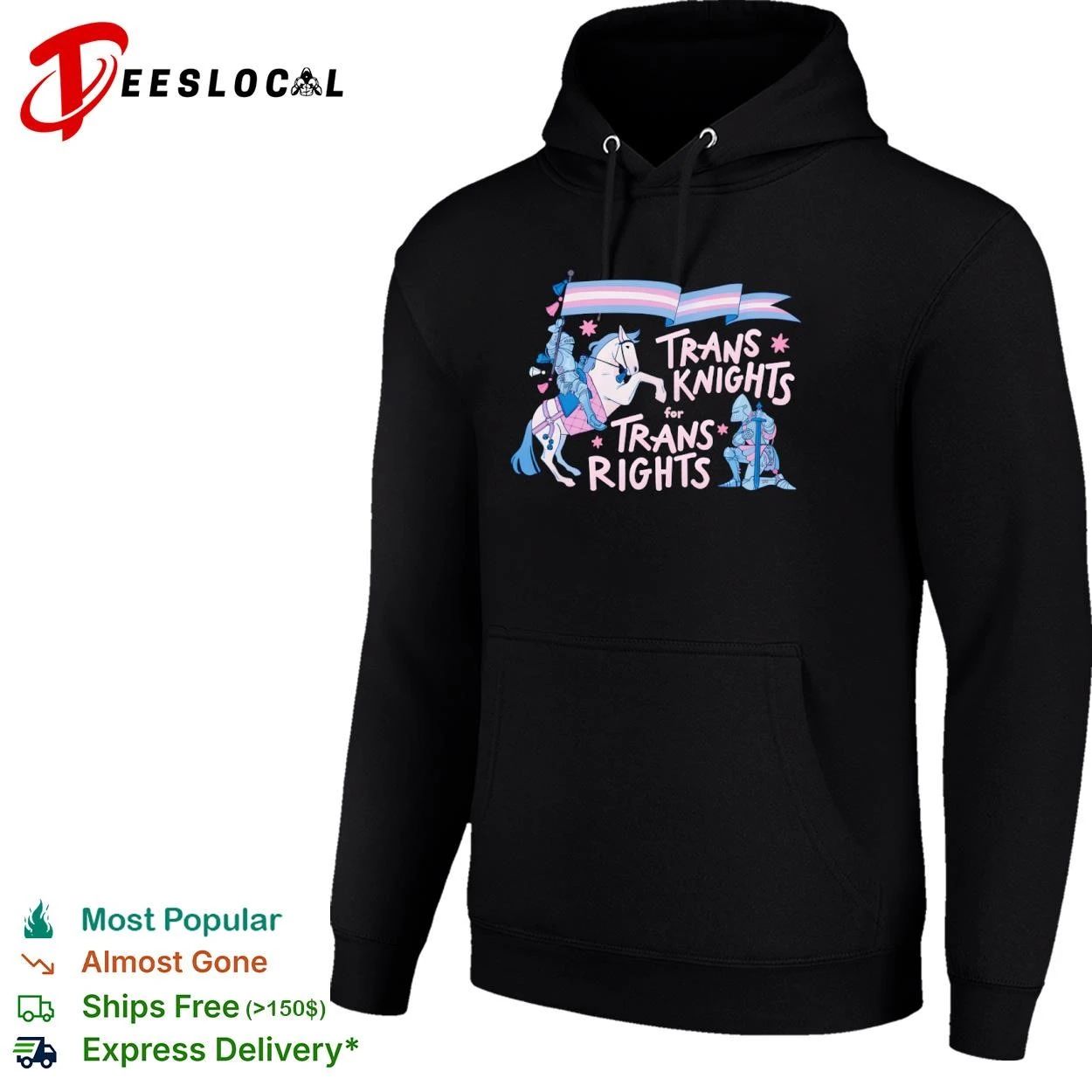Trans Knights for Trans Rights transgender pride T-shirt