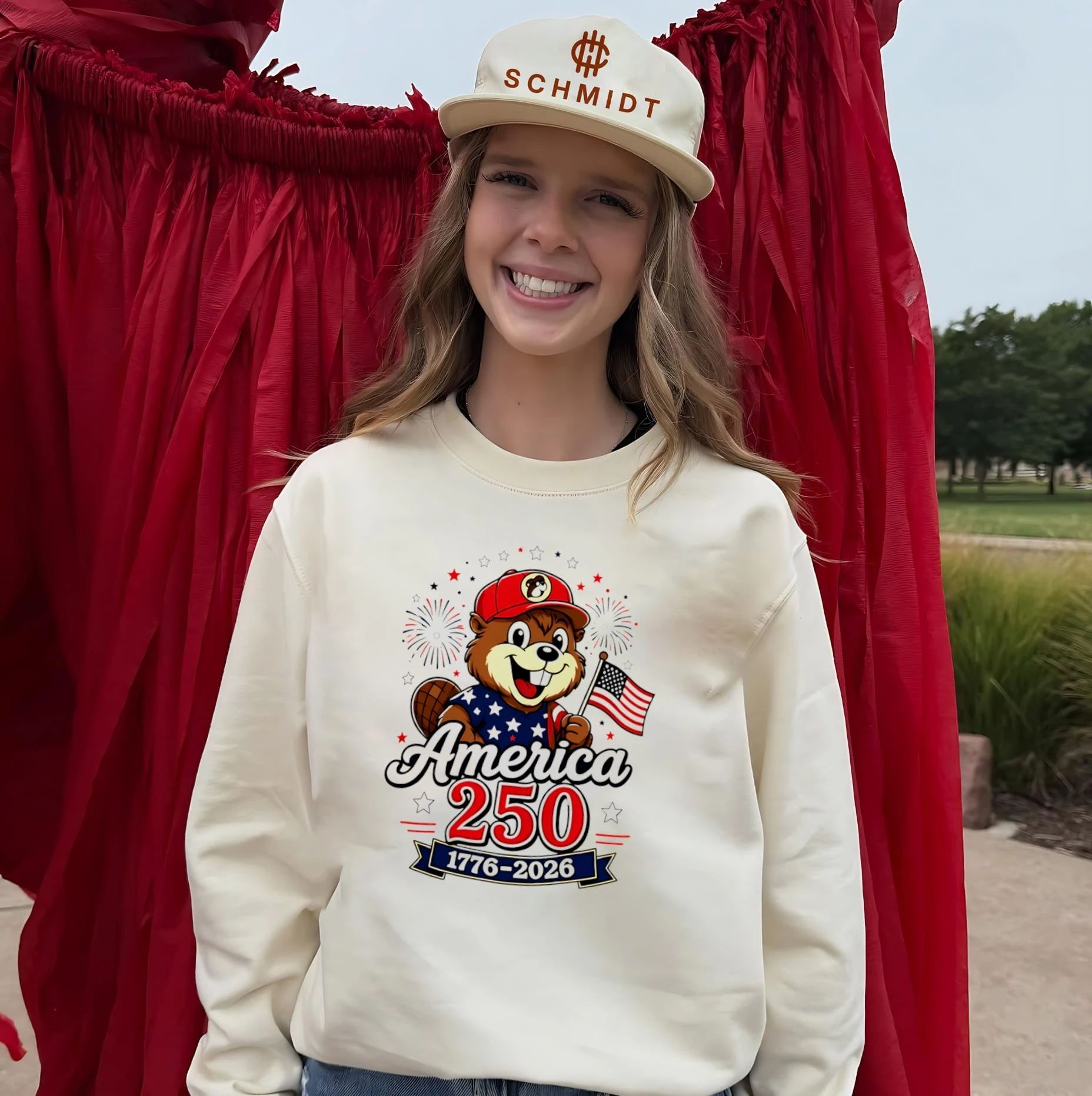Buc-ee’s 4yh Of July America 250 Celebration 1776-2026 shirt