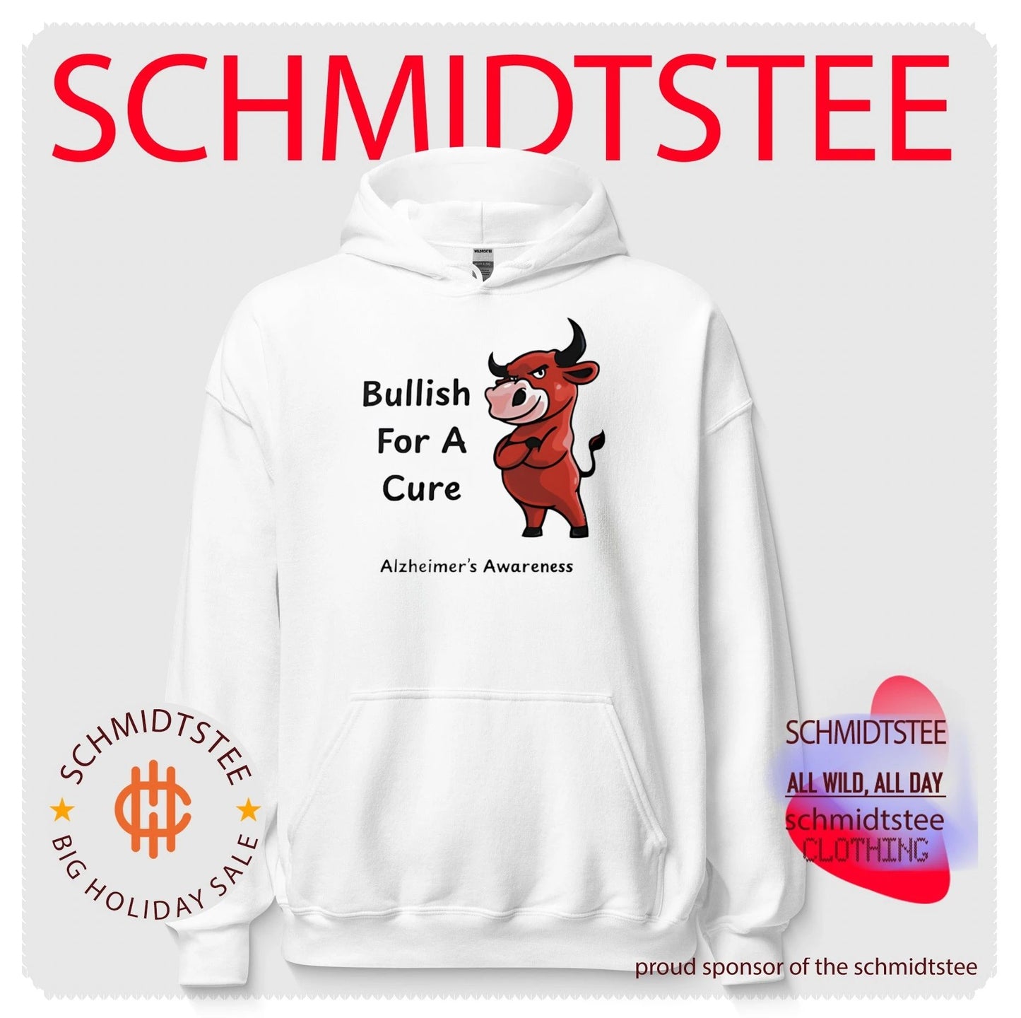 Bullish for a Cure Alzheimer’s Awareness shirt
