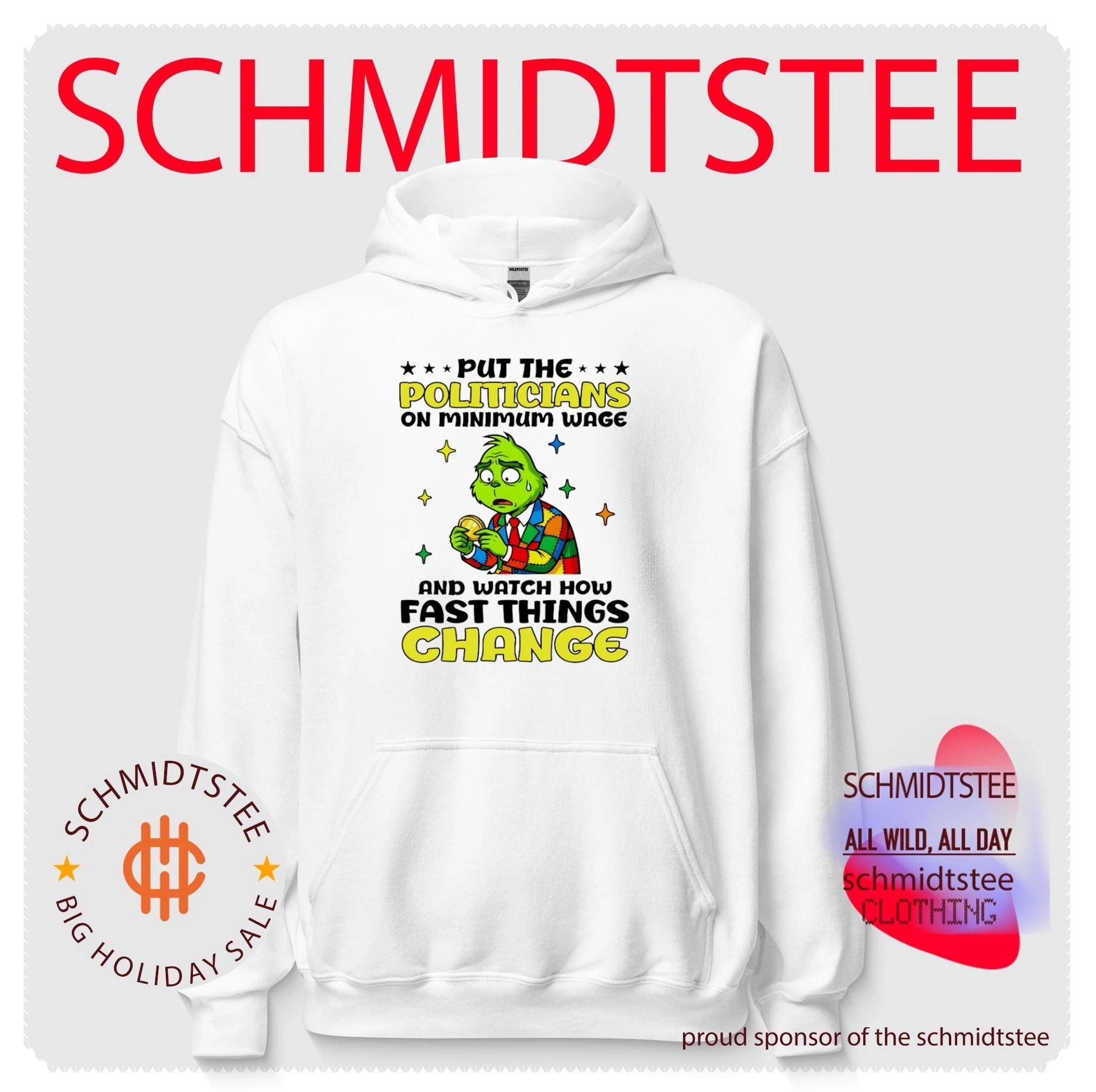 Put the Politicians on Minimum Wage and Watch How Fast Things Change shirt