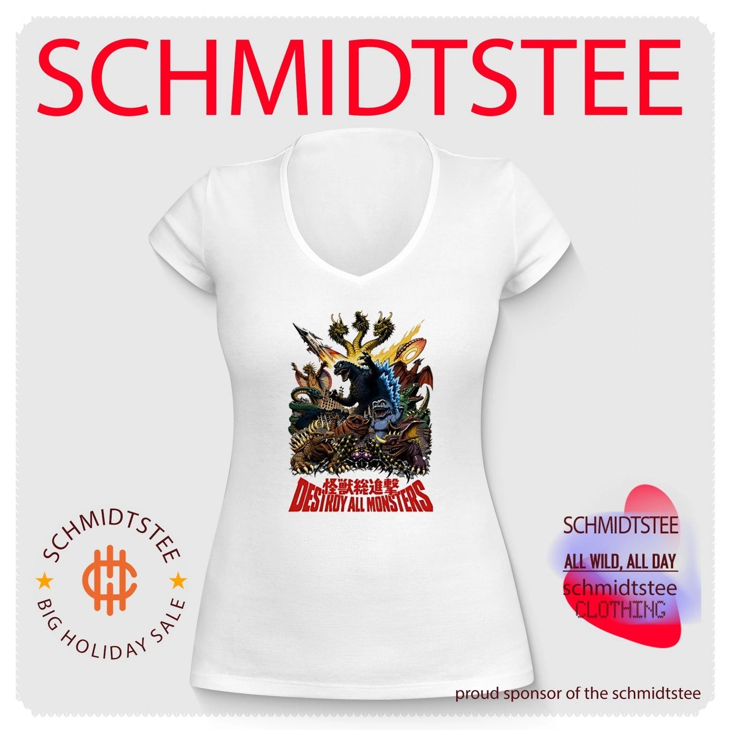 Godzilla Destroy All Monsters shirt