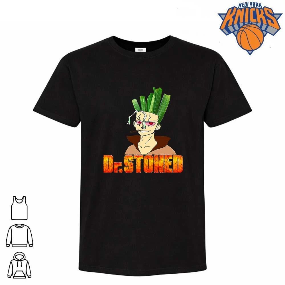 Funny Senku Ishigami Dr Stoned Weed Smoking Anime Parody shirt