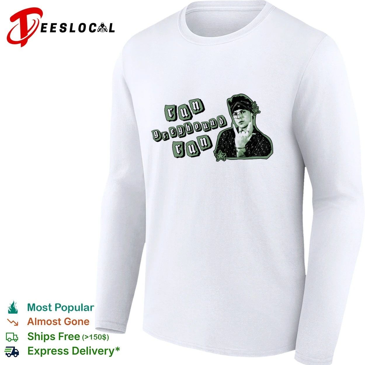 Luke Hemmings Run Greyhound Run 5 Seconds of Summer T-shirt