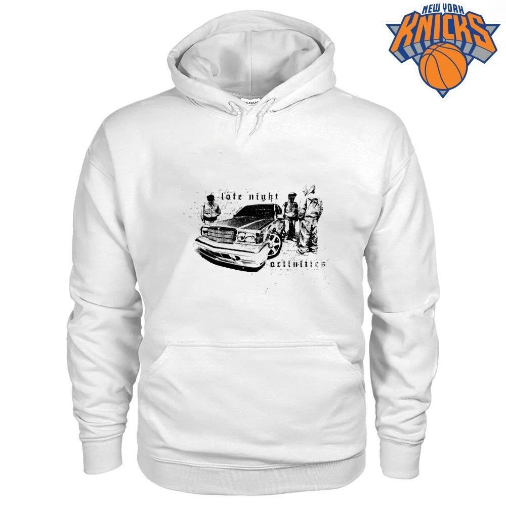 Late Night Activities Y2K Streetwear Mercedes Benz Drift Car Graphic shirt