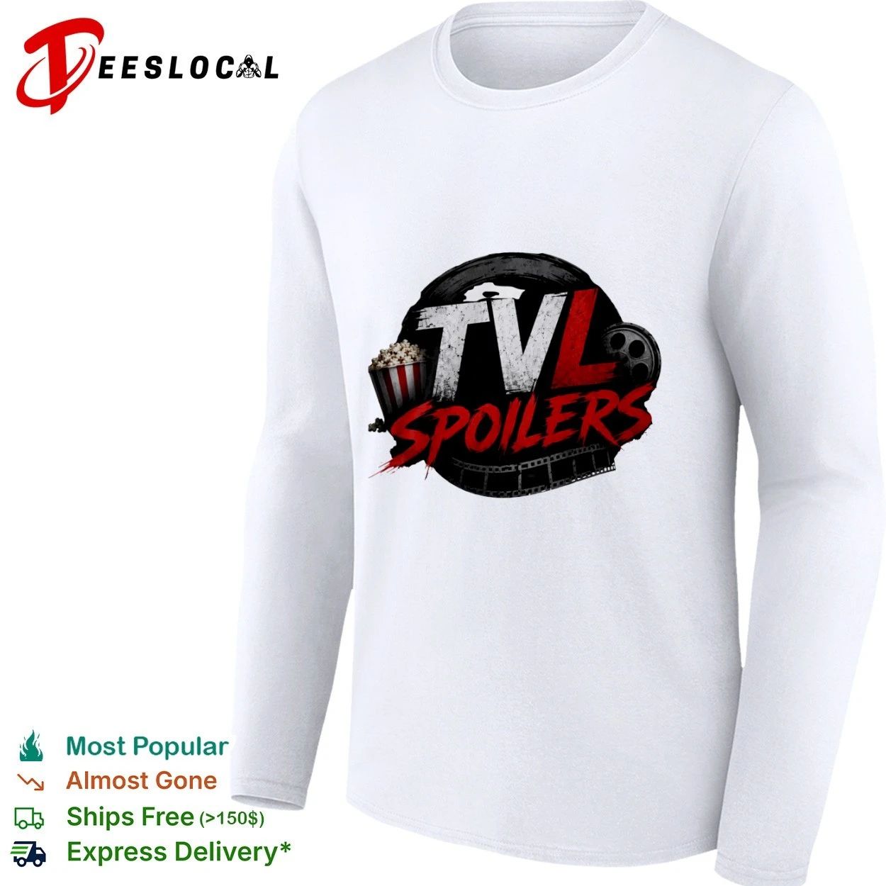 TVL Spoilers Movie Spoiler Lover Cinema T-shirt