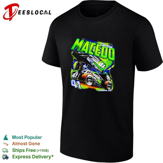 Carson Macedo 41 Albaugh Sprint Car Lemoore CA T-shirt