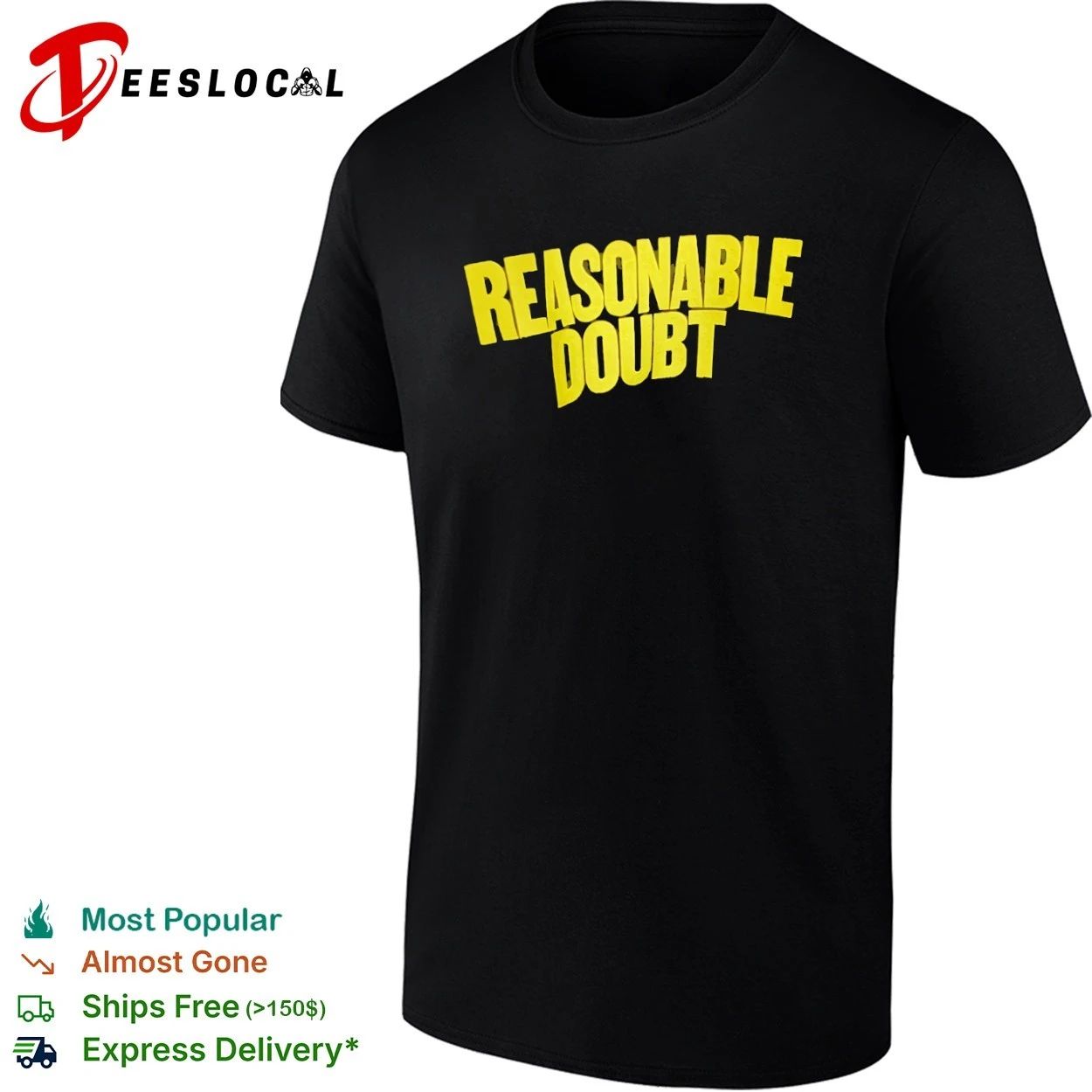 Reasonable Doubt Jay-Z Hip Hop Rap Album T-shirt