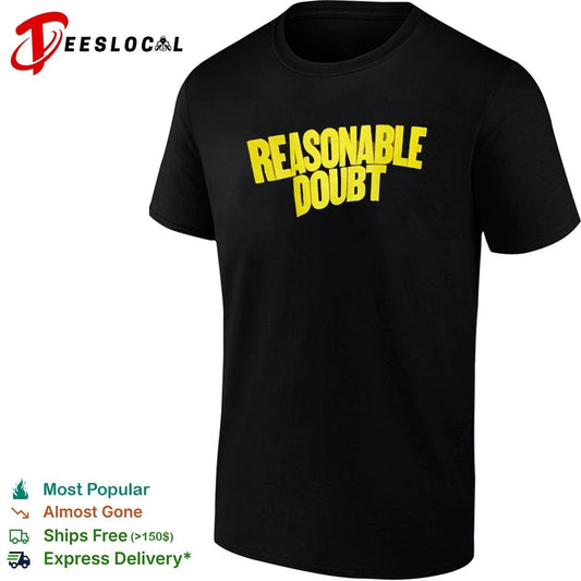 Reasonable Doubt Jay-Z Hip Hop Rap Album T-shirt