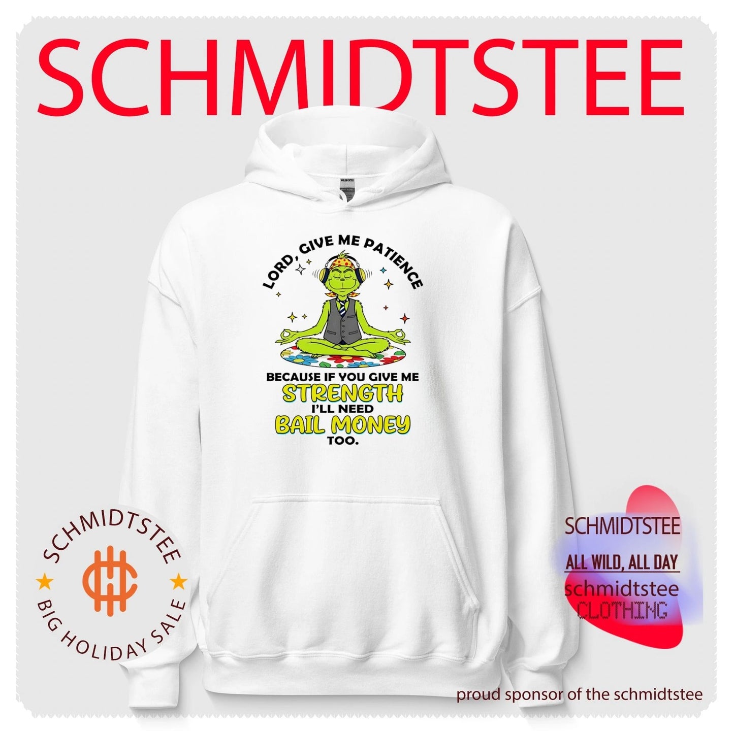 Lord Give Me Patience Because If You Give Me Strength I Will Need Bail Money Too shirt