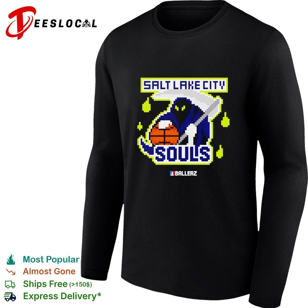 Salt Lake City Souls Ballerz Utah Jazz T-shirt