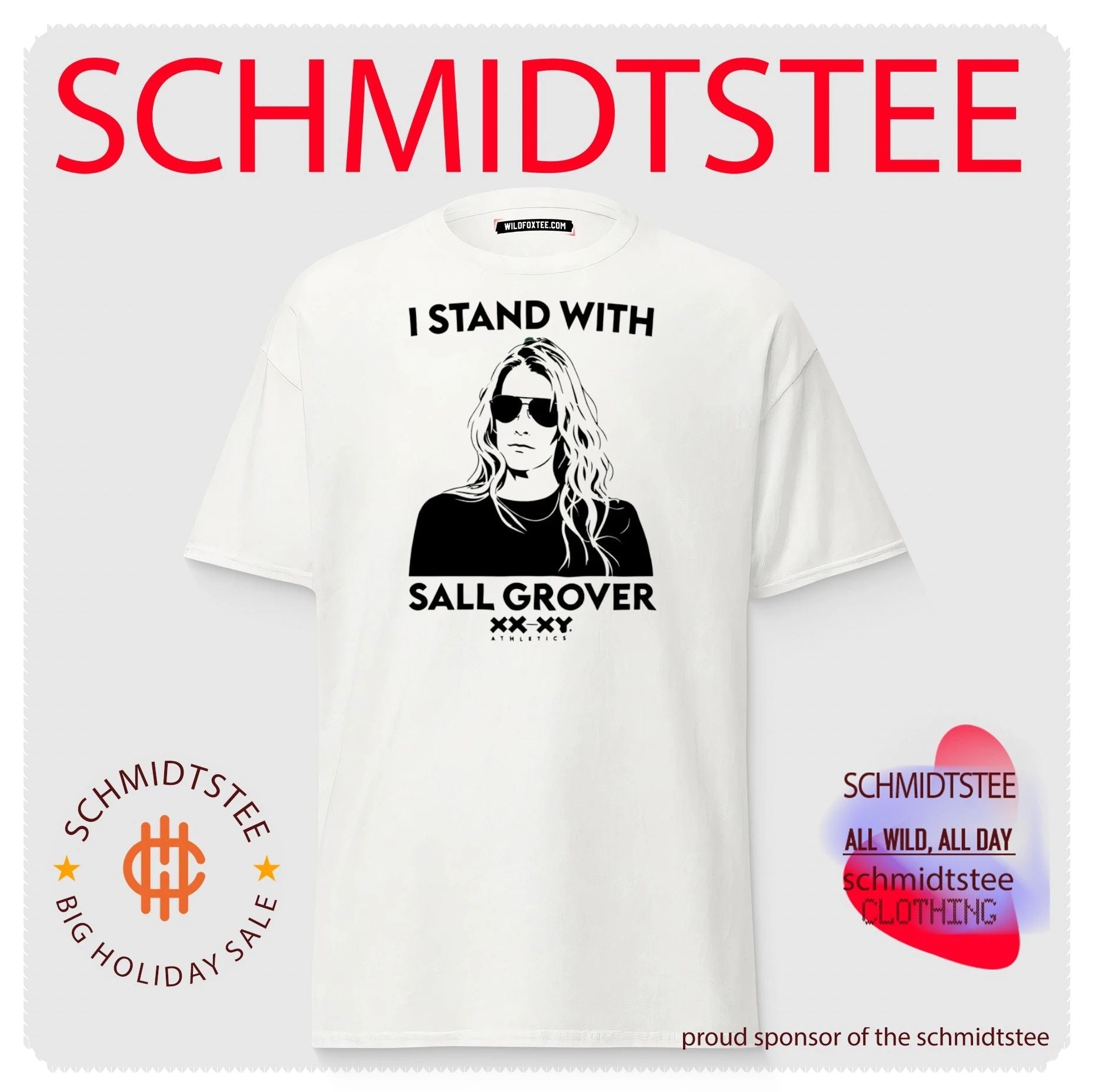 I Stand With Sall Grover XX-XY Athletics shirt