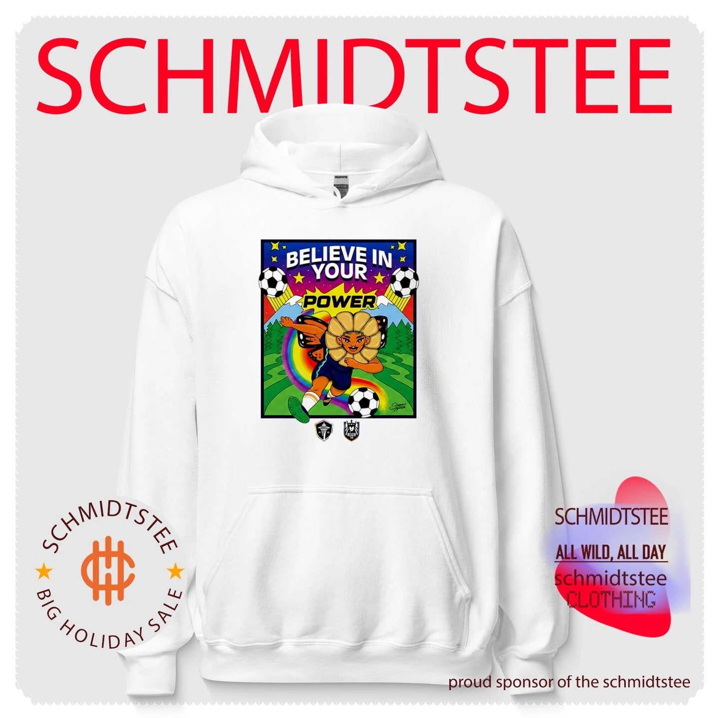Pride Believe In Your Power Soccer shirt