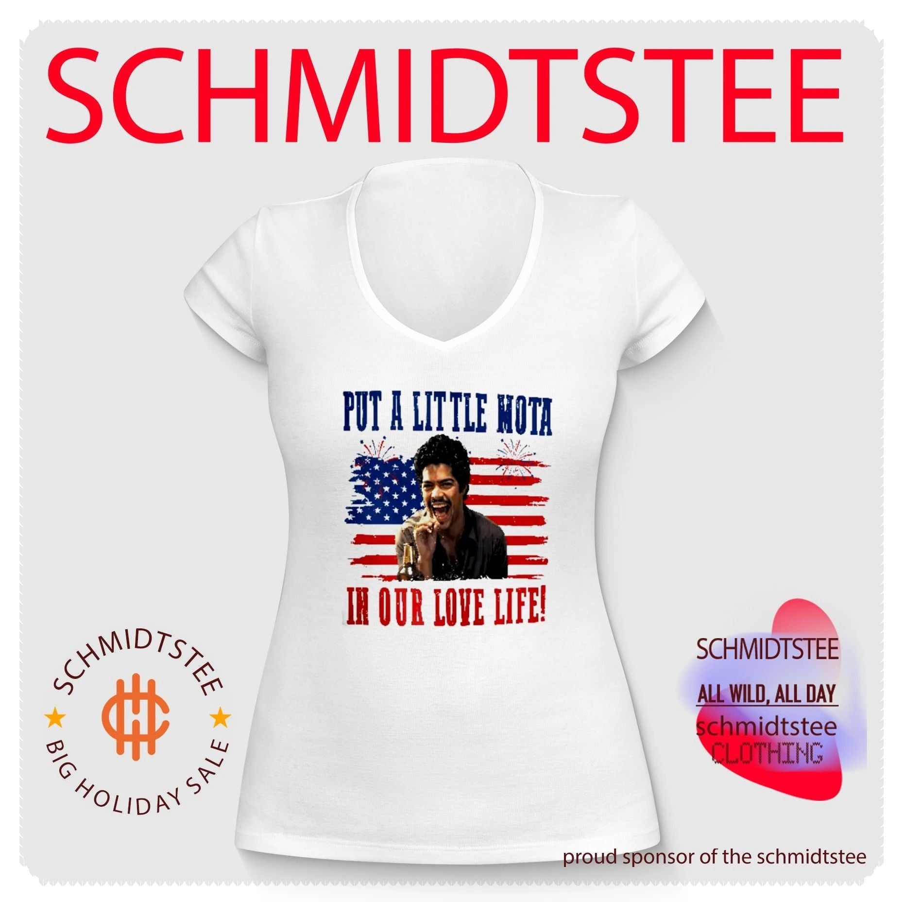 La Bamba Put A Little Mota In Our Love Life 4th Of July Patriotic Freedom Parody shirt