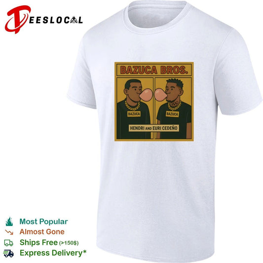Bazuca Bros Hendri and Euri Cedeño Bubblegum T-shirt