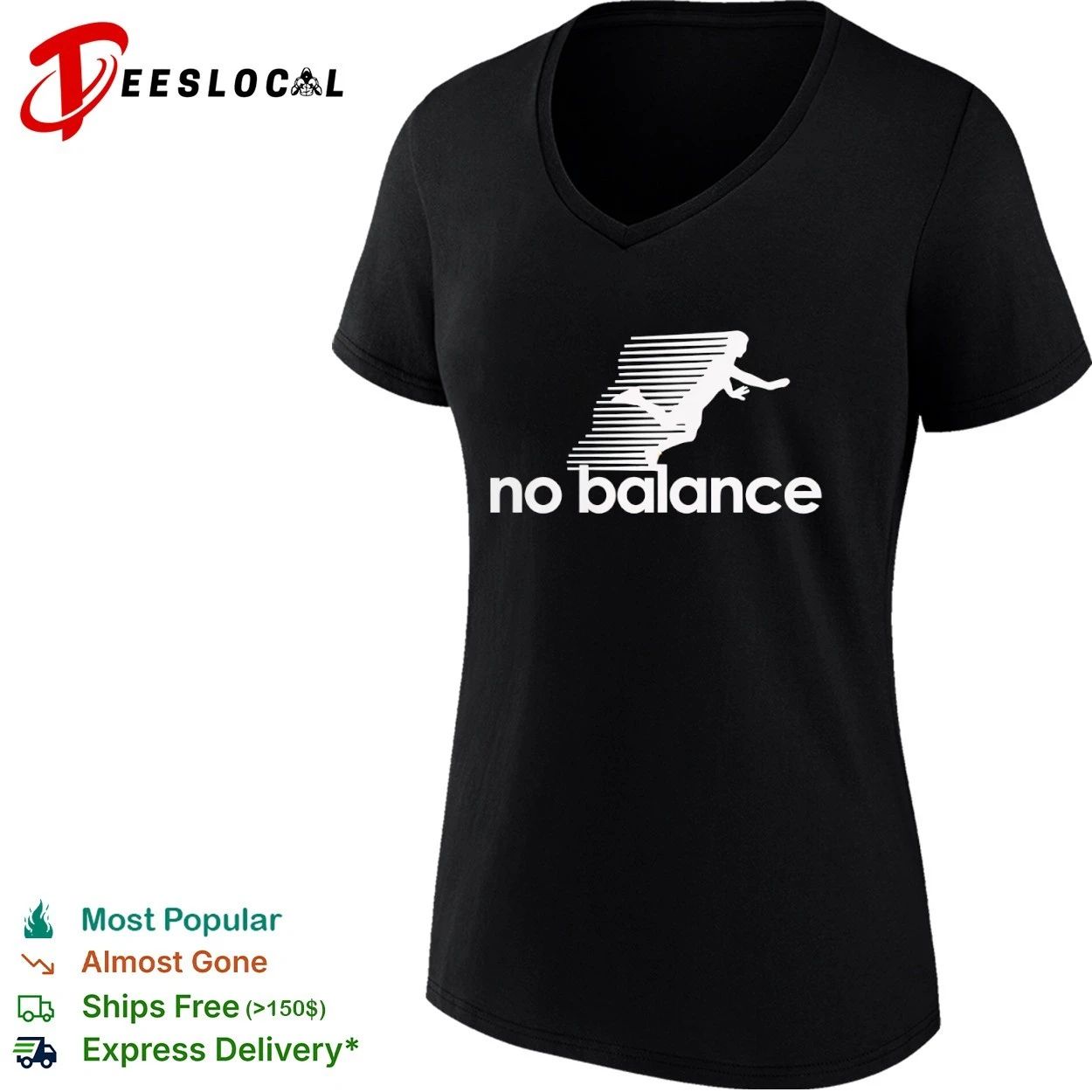 No Balance funny parody running sports T-shirt