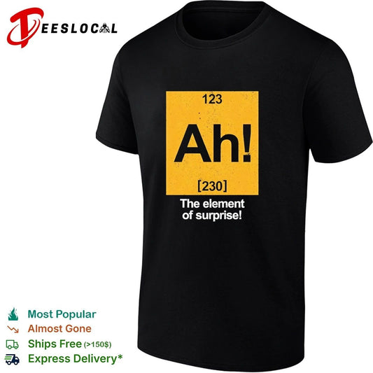 Ah! The Element of Surprise science chemistry T-shirt