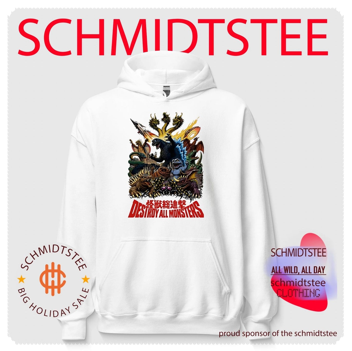 Godzilla Destroy All Monsters shirt